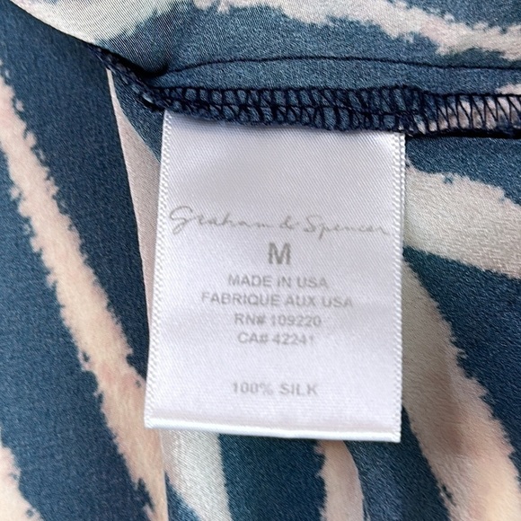 Graham & Spencer 100% Silk Sleeveless Dress Size M - Picture 14 of 14